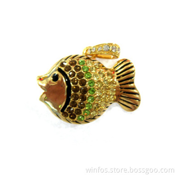 Colorful Crystal Fish USB